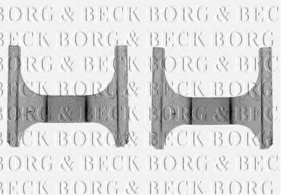 Set accesorii, placute frana