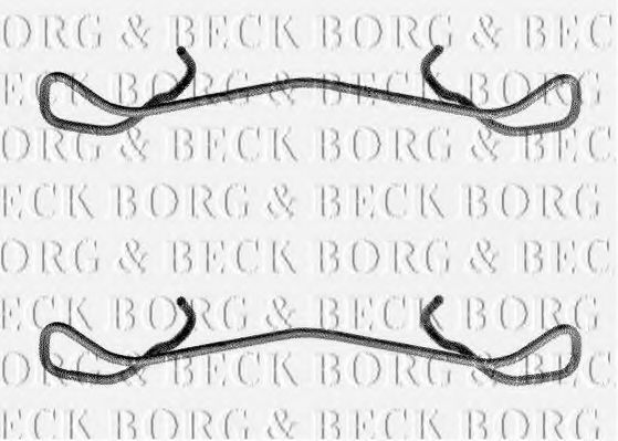 Set accesorii, placute frana