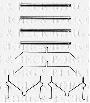 Set accesorii, placute frana