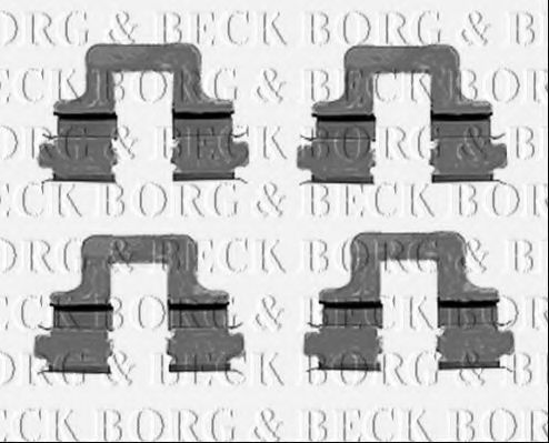 Set accesorii, placute frana