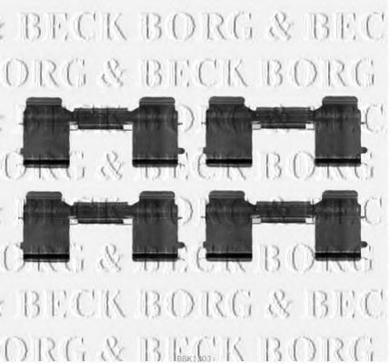 Set accesorii, placute frana