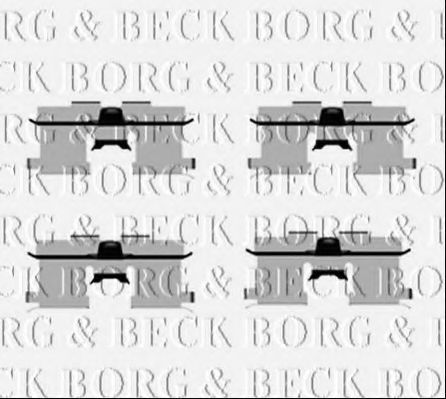 Set accesorii, placute frana
