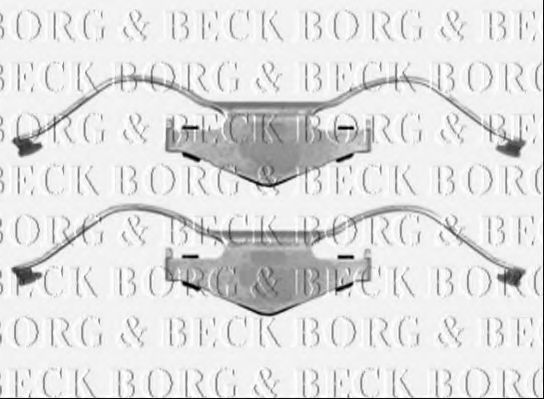 Set accesorii, placute frana