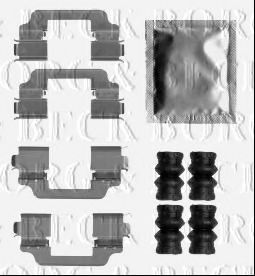 Set accesorii, placute frana