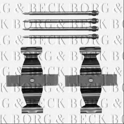 Set accesorii, placute frana