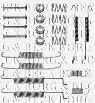 Set accesorii, placute frana