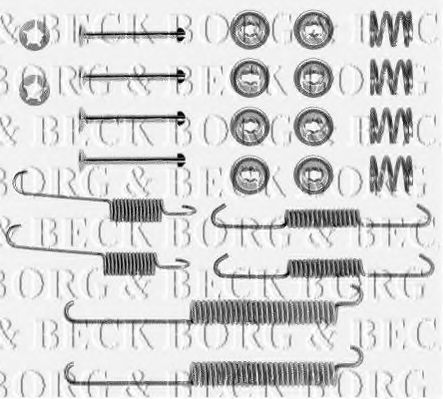 Set accesorii, placute frana