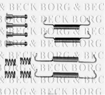 Set accesorii, placute frana