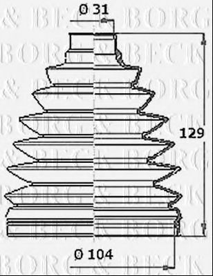 Burduf cauciuc, articulatie planetara