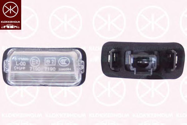 Iluminare numar de circulatie