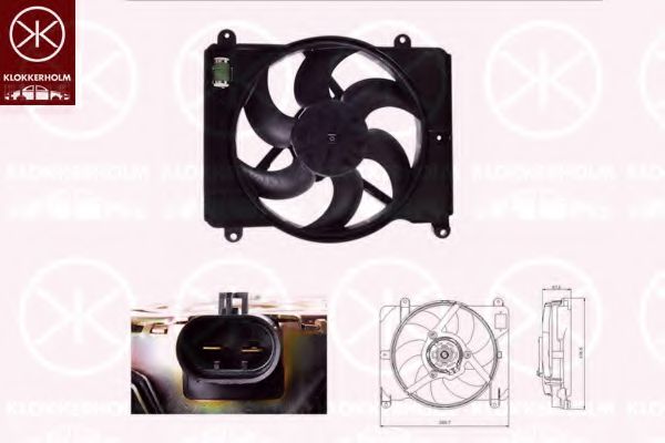 Ventilator, radiator