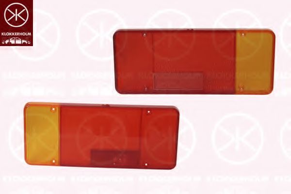 Dispersor, lampa spate