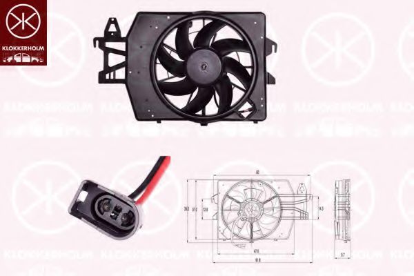 Ventilator, radiator