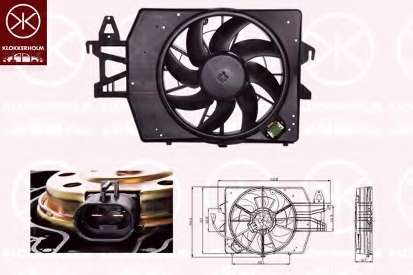 Ventilator, radiator