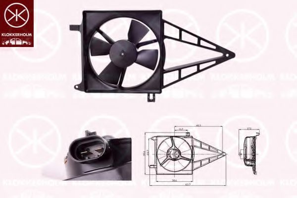 Ventilator, radiator