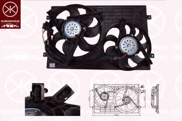 Ventilator, radiator