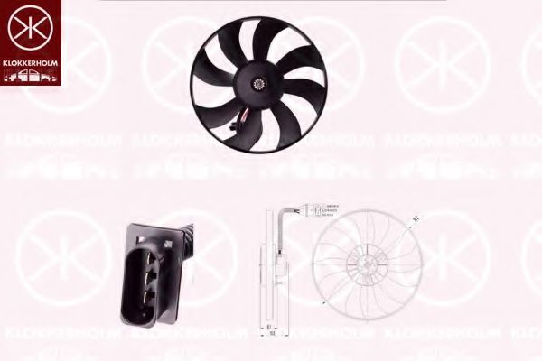 Ventilator, radiator