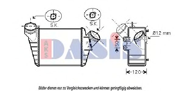 Intercooler, compresor