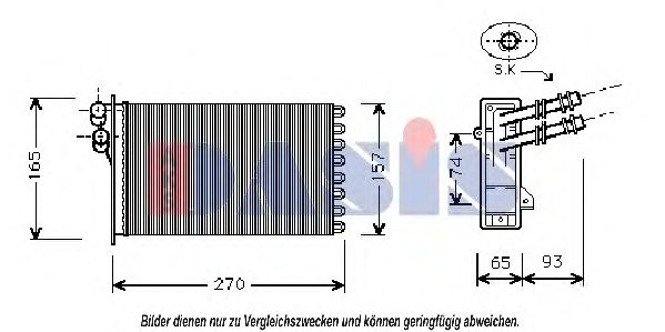 Schimbator caldura, incalzire habitaclu