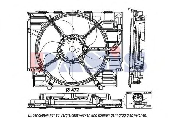 Ventilator, radiator
