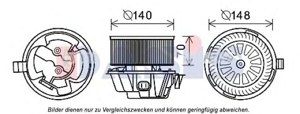 Ventilator, habitaclu