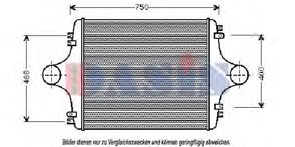 Intercooler, compresor