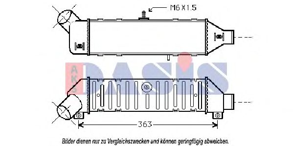 Intercooler, compresor