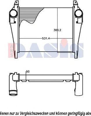 Intercooler, compresor