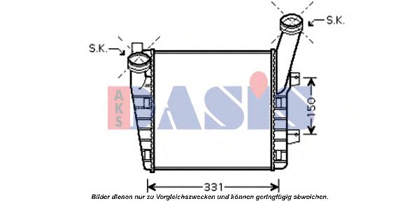 Intercooler, compresor