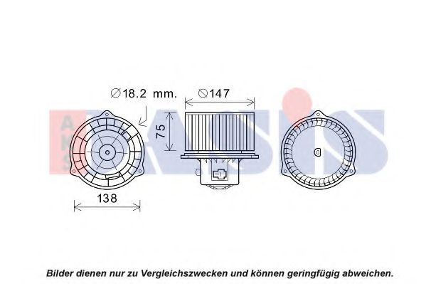 Ventilator, habitaclu