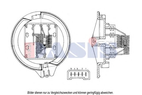 Rezistor, ventilator habitaclu